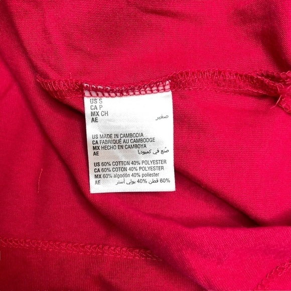 Macy's Family PJs Pajamas Matching Brinkley Plaid Shirt Solid Red Small New - Picture 6 of 6